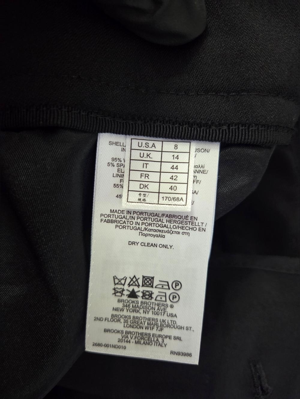 Brooks Brother Women Estethia Pant Size 8 - Picture 9 of 12
